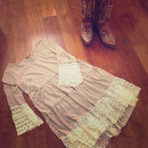 Lacey country chic dress